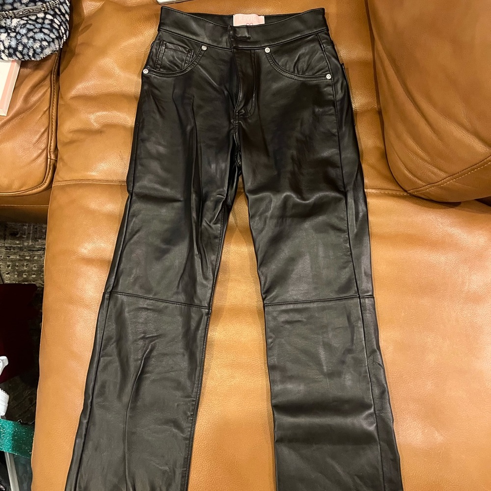 Revice uptown leather pants!